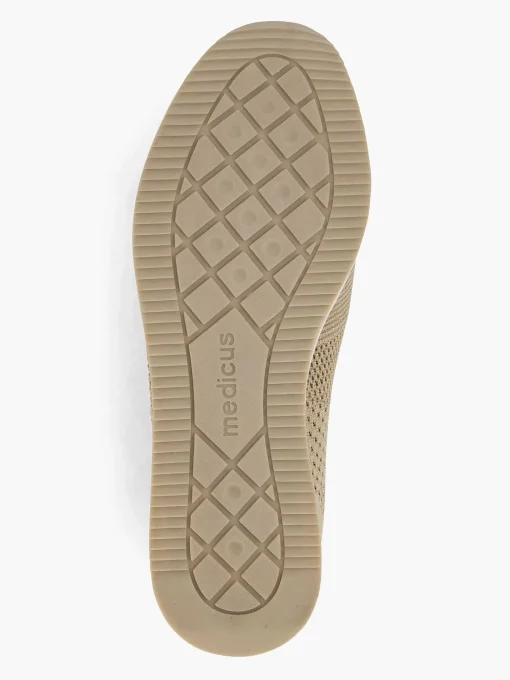 Beige Instap Comfort Sneaker Knitted
