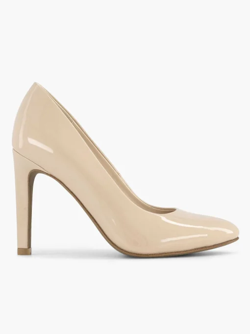 Beige Lak Pump