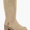Beige Lange Laars
