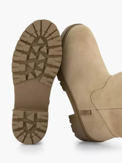 Beige Lange Laars