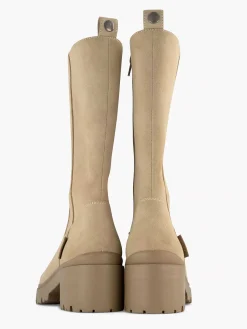 Beige Lange Laars