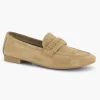 Beige Leren Loafer