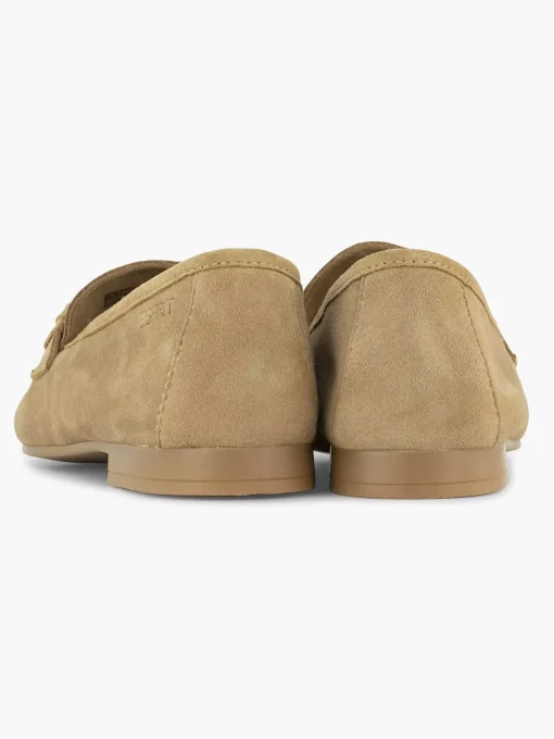 Beige Leren Loafer