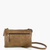 Beige Leren Schoudertas