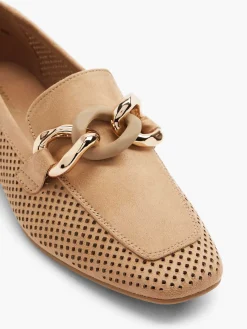 Beige Loafer Sierketting