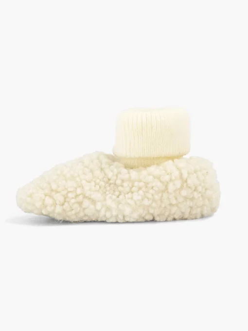 Beige Pantoffel Teddy