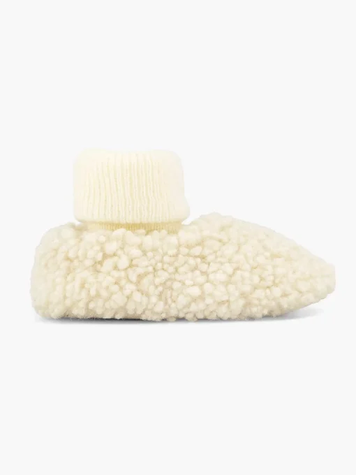 Beige Pantoffel Teddy
