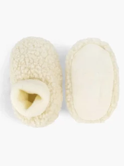 Beige Pantoffel Teddy