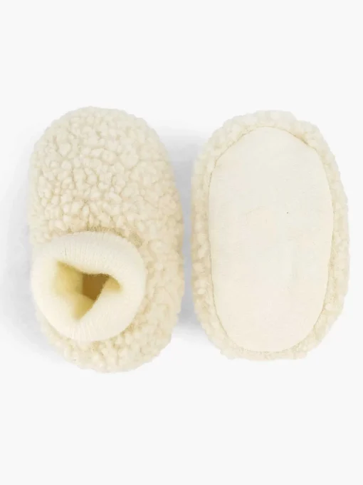 Beige Pantoffel Teddy