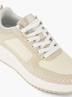 Beige Platform Sneaker