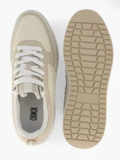 Beige Platform Sneaker