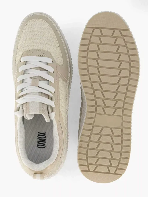 Beige Platform Sneaker