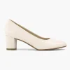 Beige Pump Blokhak