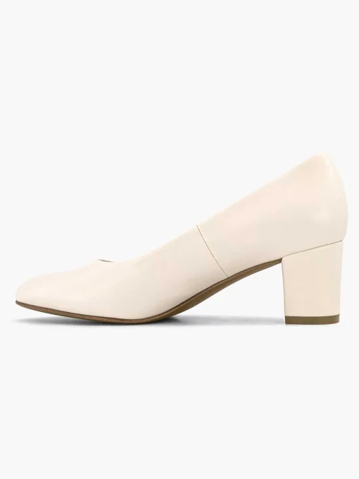 Beige Pump Blokhak