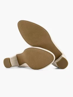 Beige Pump Blokhak