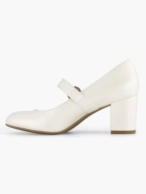 Beige Pump Gesp