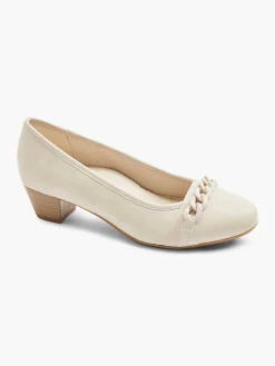 Beige Pump Sierketting