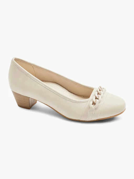 Beige Pump Sierketting