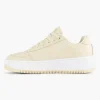 Beige Rebound Platform Low