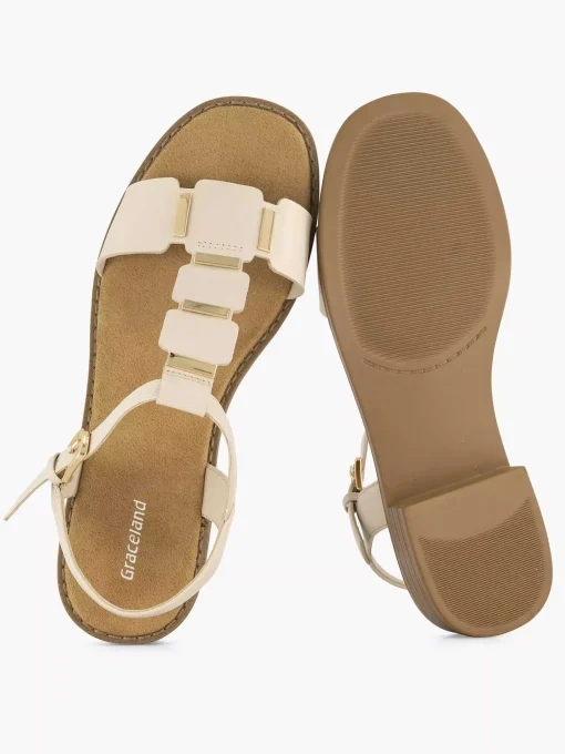 Beige Sandaal