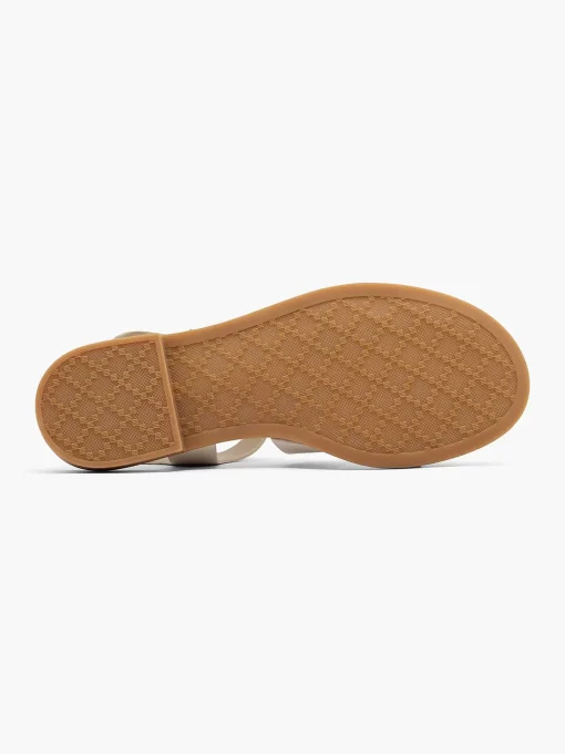 Beige Sandaal