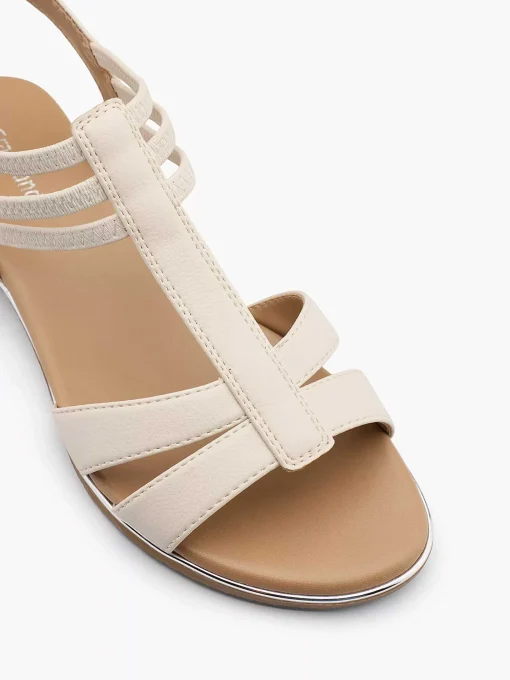 Beige Sandaal