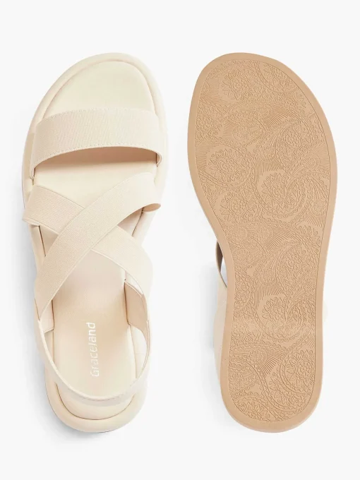 Beige Sandaal