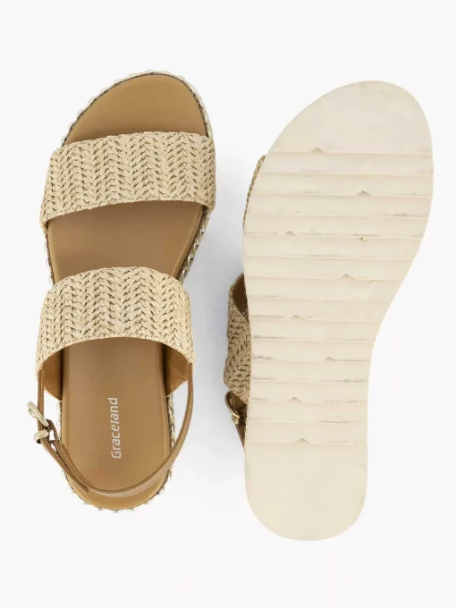 Beige Sandaal