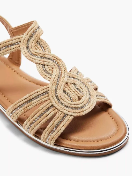 Beige Sandaal