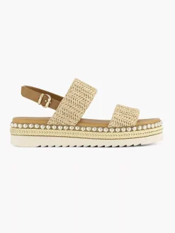 Beige Sandaal