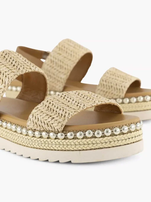 Beige Sandaal
