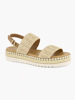 Beige Sandaal
