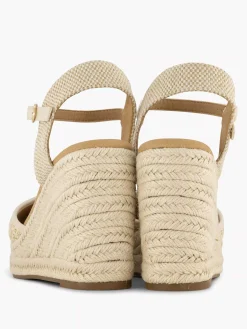 Beige Sandaal Sleehak