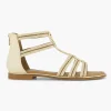 Beige Sandaal Steentjes