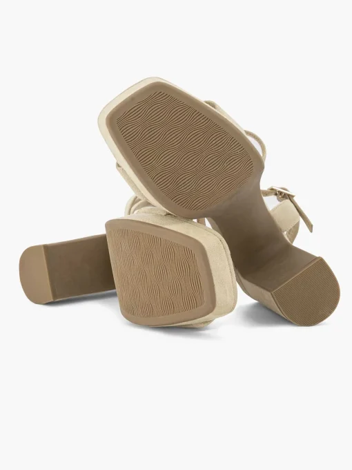 Beige Sandalette