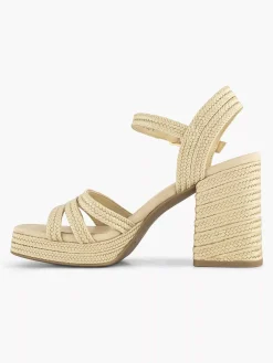 Beige Sandalette