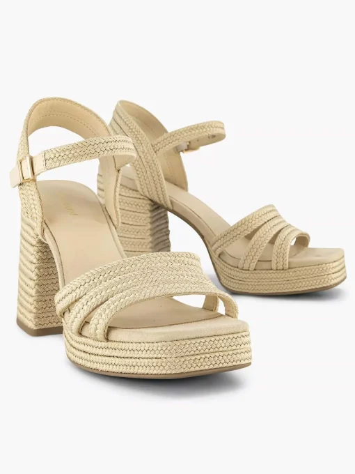 Beige Sandalette
