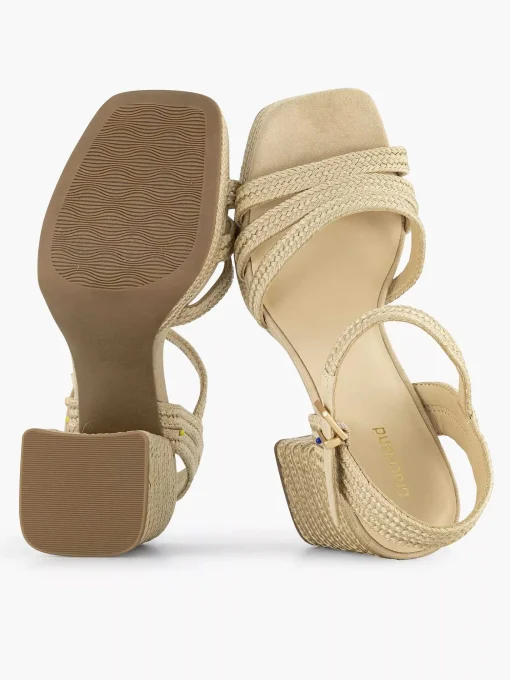 Beige Sandalette