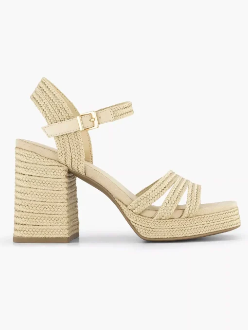 Beige Sandalette