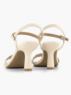 Beige Sandalette Gevochten