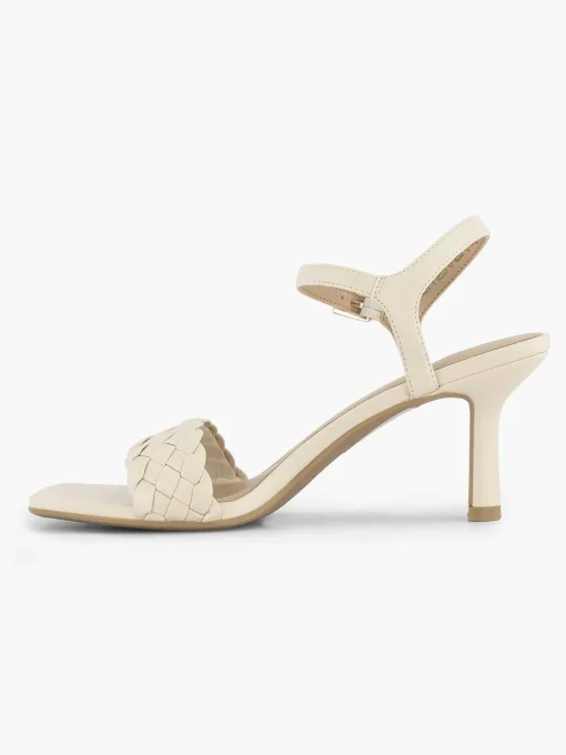 Beige Sandalette Gevochten