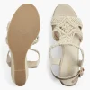 Beige Sandalette Sleehak