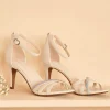 Beige Sandalette Steentjes