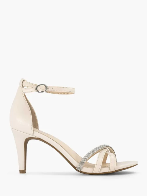 Beige Sandalette Steentjes