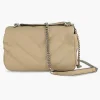 Beige Schoudertas