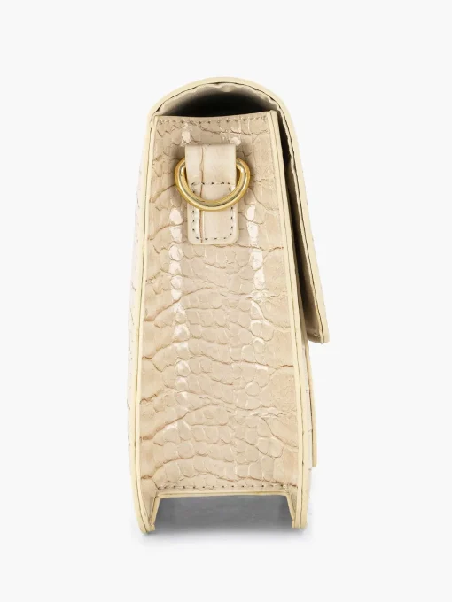 Beige Schoudertas