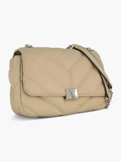 Beige Schoudertas