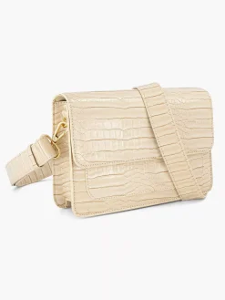 Beige Schoudertas
