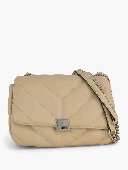 Beige Schoudertas
