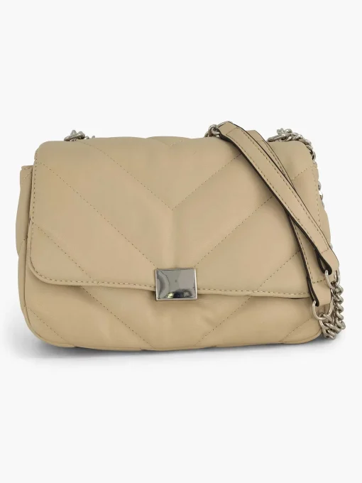 Beige Schoudertas